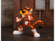 Chester Cheetah 5 5 Glow in the Dark Figure with Accessories and Alternate Head and Hands Flamin Hot Cheetos Crunchy Model Jada JA34049