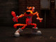 Chester Cheetah 5 5 Glow in the Dark Figure with Accessories and Alternate Head and Hands Flamin Hot Cheetos Crunchy Model Jada JA34049