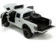 2011 Ford F 150 SVT Raptor Pickup Truck Light Gray with Extra Wheels Just Trucks Series 1/24 Diecast Model Car Jada 33031