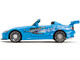 2001 Honda S2000 Convertible Blue with Graphics Fast & Furious Remix Series 1/24 Diecast Model Car Jada 35875