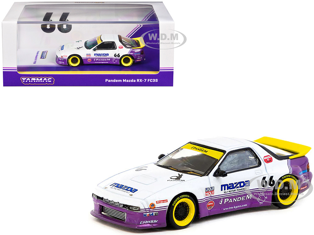 1/18 Ignition Model Mazda Pandem RX-7 RX7 (FC3S) (White) Car