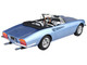 1966 Ferrari 365 California Convertible S N 08347 Geneve Motor Show Light Blue Metallic with DISPLAY CASE Limited Edition to 200 pieces Worldwide 1/18 Model Car BBR BBR1814F