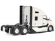 Kenworth T680 Truck Tractor Pearl White Transport Series 1/50 Diecast Model Diecast Masters 71119