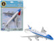 United States Air Force One Aircraft Flying Toy White and Blue Plastic Model Airplane Daron SD3004