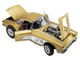 1961 Chevrolet Corvette Gasser Rat Fink s The Fugitive Vette Gold Metallic Limited Edition to 414 pieces Worldwide 1/18 Diecast Model Car ACME A1800932