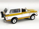 1971 Chevrolet K5 Blazer Offroad Gold and White with White Interior Limited Edition to 384 pieces Worldwide 1/18 Diecast Model Car ACME A1807713