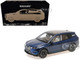 BMW iX Blue Metallic 1/18 Diecast Model Car Minichamps 110023100