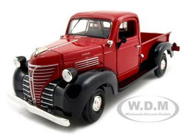 1941 Plymouth Pickup Green 1/24 Diecast Model Car Motormax 73278