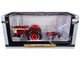 International Harvester Farmall 340 Narrow Front Tractor with Two Bottom Plow Red Classic Series 1/16 Diecast Model SpecCast ZJD1933