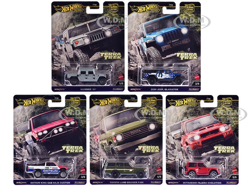 Terra Trek 5 piece Set Car Culture 2024 Series C Diecast Model Cars Hot Wheels FPY86-961C