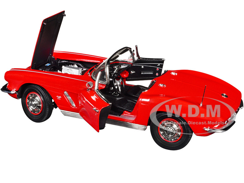 1962 CHEVROLET CORVETTE CONVERTIBLE MAROON 