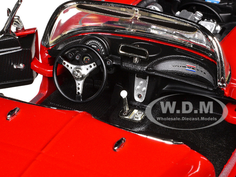 1962 CHEVROLET CORVETTE CONVERTIBLE MAROON 