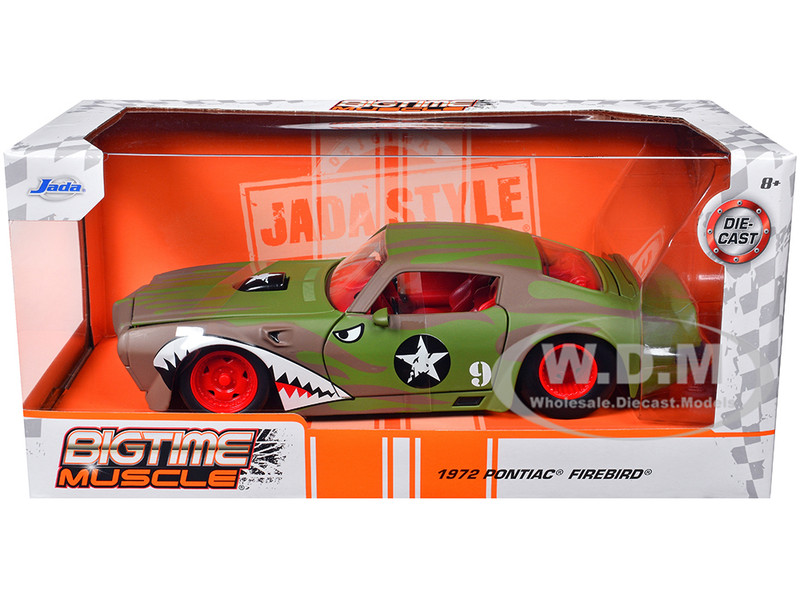 jada　1972　ポンティアック トランザム Amazon | ミニカー Jada Toys BIGTIME MUSCLE / 1972 PONTIAC FIREBIRD