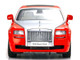 Rolls Royce Ghost Red with Silver Metallic Hood 1/18 Diecast Model Car Kyosho KS08802RS