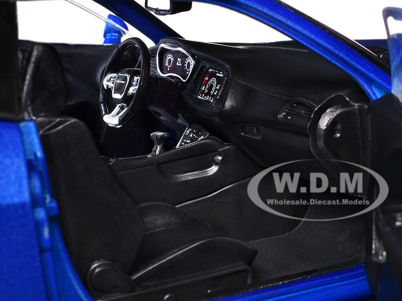 DODGE CHALLENGER R/T SCAT PACK WIDEBODY ELECTRIC BLUE 1/18