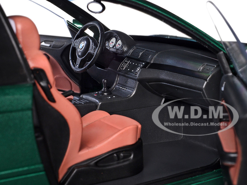 2000 BMW E46 M3 Coupe Oxford Green Metallic 1/18 Diecast