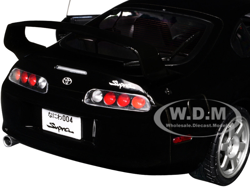 ワイルドスピード　1993 Toyota Supra 1/18 1993 Toyota Supra MK4 A80 RHD Right Hand Drive Astral Black