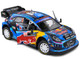 Ford Puma Rally1 Hybrid #8 Ott Tanak Martin Jarveoja Winner Rally Sweden 2023 Competition Series 1/18 Diecast Model Car Solido S1809503