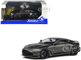 2023 Aston Martin V12 Vantage Gray Metallic 1/18 Model Car