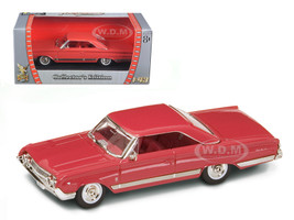 1964 Mercury Marauder Red/Cinnamon 1/43 Diecast Model Car Road Signature 94250