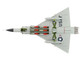 Convair F 102A Delta Dagger Interceptor Aircraft 199th Fighter Interceptor Squadron FIS Hawaii Air National Guard 1960s United States Air Force Air Power Series 1/72 Diecast Model Hobby Master HA3117