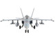 McDonnell Douglas F A 18C Hornet Aircraft VMFA 323 Death Rattlers 2021 United States Marines Air Power Series 1/72 Diecast Model Hobby Master HA3583