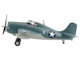 Grumman F4F 4 Wildcat Fighter Aircraft Lieutenant Scott McCuskey VF 3 USS Yorktown 1942 United States Navy Air Power Series 1/48 Diecast Model Hobby Master HA8908