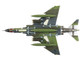 McDonnell Douglas F 4E Phantom II Fighter Bomber Aircraft 497th Squadron South Korea 1985 United States Air Force Air Power Series 1/72 Diecast Model Hobby Master HA19061