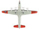 Douglas C 54Q Skymaster Transport Aircraft US Navy Test Pilot School 1973 United States Navy Airliner Series 1/200 Diecast Model Hobby Master HL2025