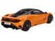 McLaren 750S McLaren Orange with Black Top 1/18 Model Car Top Speed TS0547