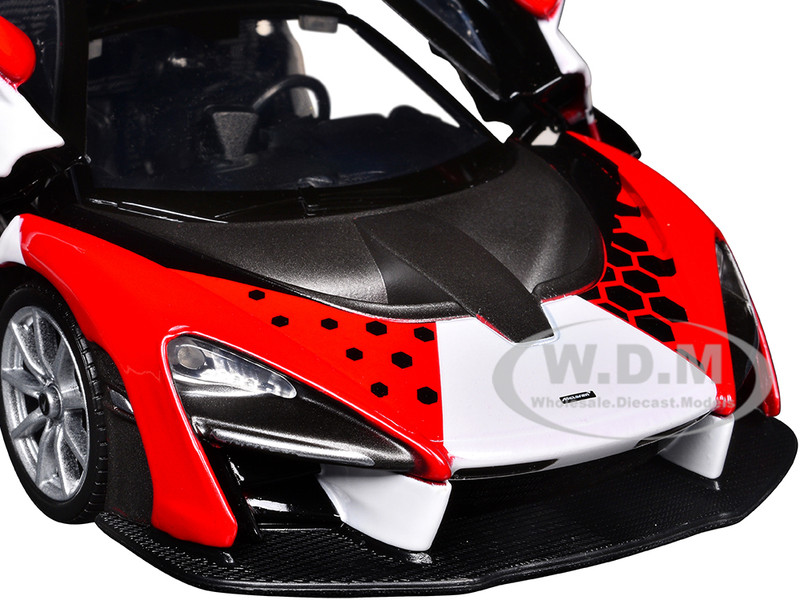 McLaren Senna #22 Black with Red and White Graphics 