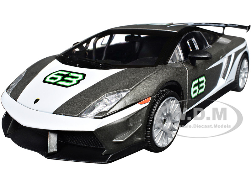 Lamborghini Gallardo LP 560-4 Super Trofeo #63 Gray Metallic