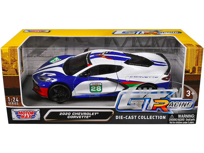 2020 CHEVROLET CORVETTE #28 WHITE 