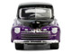 1946 Ford Fordor Super Deluxe Dark Purple Metallic and Black California Lowriders Series 6 1/64 Diecast Model Car Greenlight 63070A