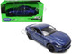 2015 Ford Mustang GT 5 0 Blue Metallic NEX Models Series 1/24 Diecast Model Car Welly 24062W-BL