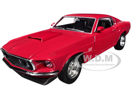 1969 Ford Mustang Boss 429 Red NEX Models Series 1/24 Diecast Model Car Welly 24067W-RD