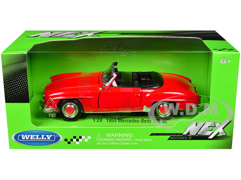【2025最新作】 1955 Mercedes-Benz 190 SL Red  ミニカー