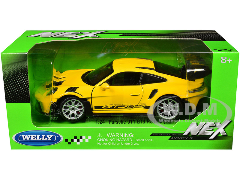 WELLY Porsche NEX イエロー Porsche 959 Yellow with Silver Wheels 