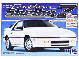 Skill 2 Model Kit 1988 Dodge Shelby Daytona Z 2 in 1 Kit 1/25 Scale Model MPC MPC1009