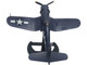 Vought F4U 1D Corsair Fighter Aircraft Robert Wade VMF 323 Death Rattlers Yontan Airfield Okinawa 1945 United States Marine Corps Planes of World War II Series 1/72 Diecast Model Airplane Luppa LCM007