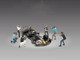 Photographers 6 piece Diecast Figure Set 6 Figures Limited Edition for 1/64 Scale Models American Diorama AD-2414MJ