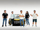 Team Liberty Walk 5 piece Figure Set for 1/18 Scale Models American Diorama AD-90100