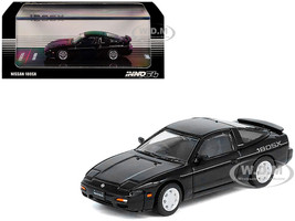 Nissan 180SX RHD Right Hand Drive Black 1/64 Diecast Model Car Inno Models IN64-180SX-BLA