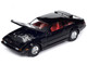 1983 Toyota Celica Supra Black with Red Interior Import Legends Series 1/64 Diecast Model Car Auto World 64442-AWSP166A