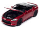 2023 Nissan Z Passion Red Metallic with Black Top Import Legends Series 1/64 Diecast Model Car Auto World 64442-AWSP168A