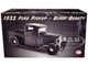 1932 Ford Pickup Truck Black Beauty Black Limited Edition to 468 pieces Worldwide 1/18 Diecast Model Car ACME A1804104