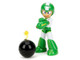 Hyper Bomb 4 5 Moveable Figure with Accessories and Alternate Head and Hands Mega Man 1987 Video Game Model  Jada 34507