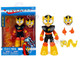 Elec Man 4 5 Moveable Figure with Accessories and Alternate Head and Hands Mega Man 1987 Video Game Model Jada 34508