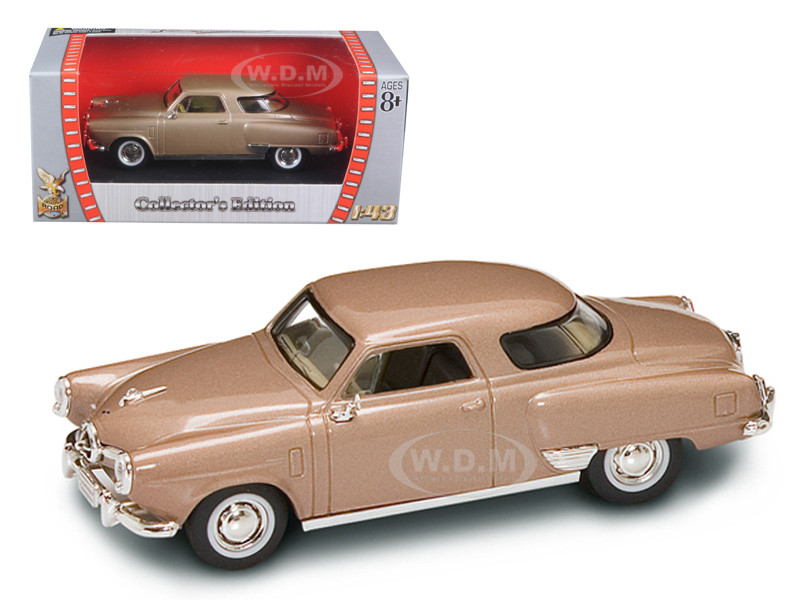 1950 Studebaker Champion Golden Tan 1/43 Diecast Car Model Road Signature 94249