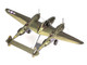 Model Kit Lockheed Martin P 38 Lightning Fighter Aircraft #162 United States Army Air Forces Challenging Difficulty Model Metal Earth ICX143